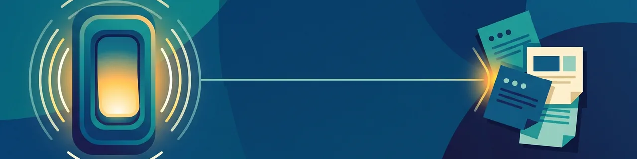 Was ist ein Webhook — wenn Systeme sich anstupsen — Hero-Bild